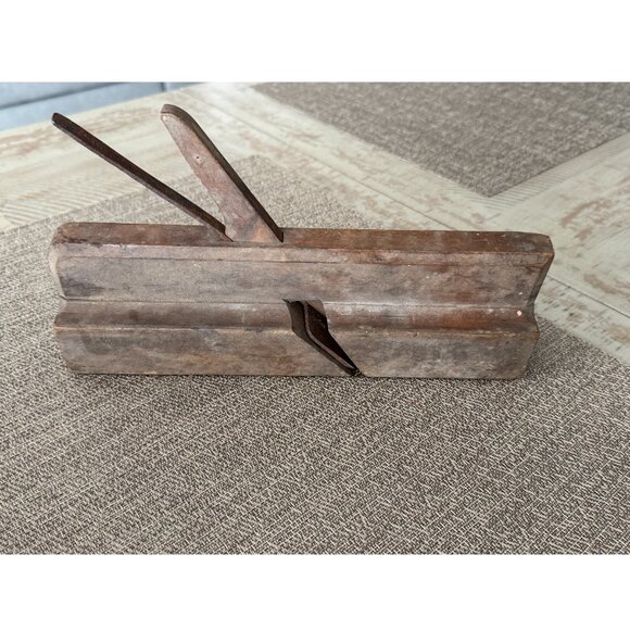 Antique Woodworking Carpentry Tools - Vintage Wooden Molding Planes 18th Century - Picture 15 of 15